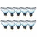 10 x Osram LED Parathom Pro Glas Reflektor MR16 6,3W = 35W GU5,3 12V 345lm 940 Neutralweiß 4000K Ra97 DIMMBAR