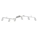 Action LED Deckenleuchte Monza Nickel matt 6 x 5W 2160lm...