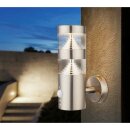 Globo LED Außenleuchte Celio Edelstahl IP44 11,5W 810lm wamweiß 3000K mit Bewegungsmelder