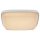 Globo LED Wand- & Deckenleuchte Caio 28x28cm Weiß IP54 18W 1550lm warmweiß 3000K