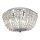 Aneta Halogen Deckenleuchte Giovanna Chrom/Klar rund Ø38cm IP44 3 x 33W G9 1380lm warmweiß 2700K