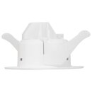 3 x Philips LED Einbaustrahler Sceptrum rund Ø95mm Weiß 3 x 3W 810lm warmweiß 2700K