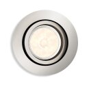 Philips LED Einbauleuchte MyLiving Chrom 4,6W GU10 500lm...