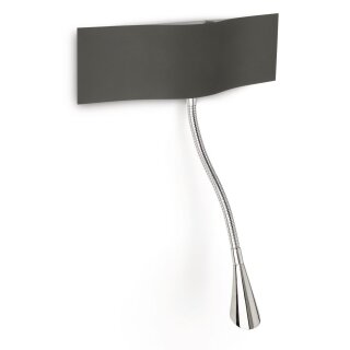 Philips LED Wandleuchte InStyle Anthrazit Up&Down 2 x 2,5W 240lm Warmweiß 2700K