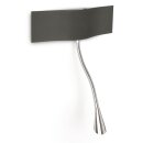 Philips LED Wandleuchte InStyle Anthrazit Up&Down 2 x 2,5W 240lm Warmweiß 2700K
