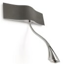 Philips LED Wandleuchte InStyle Anthrazit Up&Down 2 x 2,5W 240lm Warmweiß 2700K