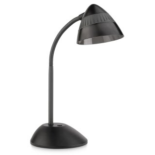 Philips LED Tischleuchte myLiving Cap Schwarz 3,6W 200lm warmweiß 2700K flexibel mit Schalter