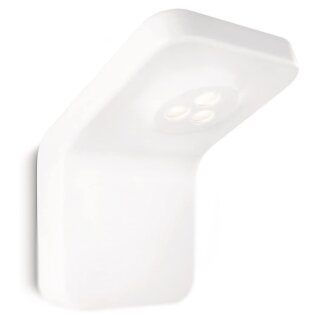 Philips LED Wandleuchte Vanitas Weiß IP44 7,5W 290lm warmweiß 2700K Dimmbar