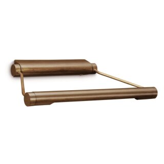 Philips Wandleuchte Bilderleuchte Bronze 8W G5 470lm warmweiß 2700K Leuchtstoffröhre mit Schalter