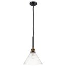 Philips Pendelleuchte myLiving Westburry Glas Klar max. 60W E27 ohne Leuchtmittel kürzbar