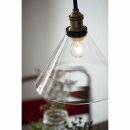 Philips Pendelleuchte myLiving Westburry Glas Klar max. 60W E27 ohne Leuchtmittel kürzbar