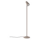 Philips LED Stehleuchte Lirio Creme/Braun 119cm 5W 350lm warmweiß 2700K mit Schalter