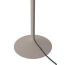 Philips LED Stehleuchte Lirio Creme/Braun 119cm 5W 350lm warmweiß 2700K mit Schalter