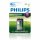 Philips Batterie 9V-Block 6HR61 170mAh 8,4V NiMH Akku aufladbar