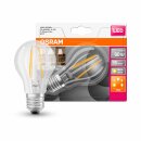 Osram LED Filament Birnenform A60 7W = 60W E27 klar 806lm warmweiß 2700K 3-Stufen-Dimmbar