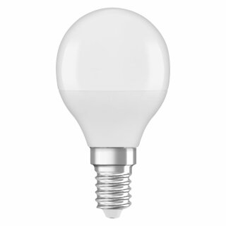 Osram LED Leuchtmittel Tropfen Classic P40 5,5W = 40W E14 matt 470lm warmweiß 2700K