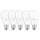 5 x Osram LED Leuchtmittel Birne A60 8,5W = 60W E27 matt 806lm warmweiß 2700K