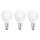 3 x Osram LED Leuchtmittel Classic Tropfen 5,5W = 40W E14 matt 470lm warmweiß 2700K