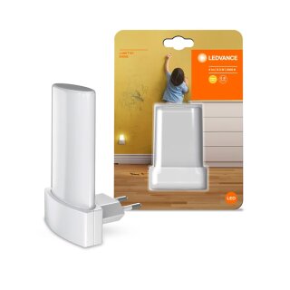 Ledvanve LED Nachtlicht Lunetta Weiß für Steckdose 0,28W 5lm warmweiß 3000K
