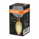 Osram LED Filament Kerze gedreht Vintage 1906 1,5W = 12W E14 Gold gelüstert 120lm extra warmweiß 2400K