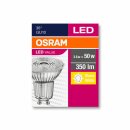 Osram LED Leuchtmittel PAR16 Value Glas Reflektor 3,6W = 50W 350lm warmweiß 3000K 36°