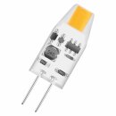 Osram LED Leuchtmittel Stiftsockellampe Pin Micro 1W = 10W G4 12V 100lm 827 warmweiß 2700K