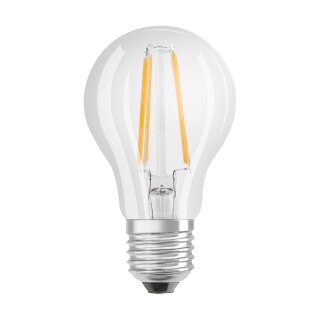 Osram LED Filament Leuchtmittel Birnenform A60 4W = 40W E27 klar 470lm warmweiß 2700K