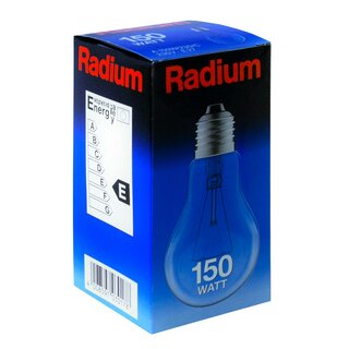 Radium A80 Glühbirne 150W E27 klar 2160lm Glühbirnen 150 Watt warmweiß dimmbar