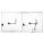 Paul Neuhaus LED Deckenleuchte Panel Universe Weiß 30x30cm 7W 620lm 3000K/4000K Erweiterungs-Set
