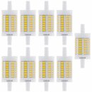 9 x Osram LED Star Leuchtmittel Stab 11,5W = 100W R7s...