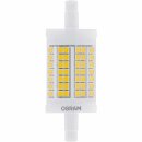 9 x Osram LED Star Leuchtmittel Stab 11,5W = 100W R7s 78mm 1521lm warmweiß 2700K