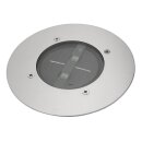 Ranex LED Solar Bodeneinbaustrahler rund Edelstahl IP67 0,12W neutralweiß 4000K befahrbar Sensor