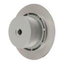 Ranex LED Solar Bodeneinbaustrahler rund Edelstahl IP67 0,12W neutralweiß 4000K befahrbar Sensor