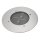 Ranex LED Solar Bodeneinbaustrahler rund Edelstahl IP67 0,12W neutralweiß 4000K befahrbar Sensor