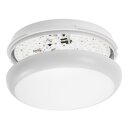 Spectrum LED Wand- & Deckenleuchte Nymphea City Pro Weiß rund Ø33cm außen IP65 27W 3000lm CCT 3000K-6000K