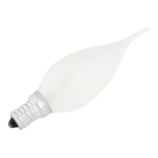 Rex Glühlampe Glühbirne Kerze Windstoß 25W 25 Watt E14 MATT warmweiß dimmbar stoßfest