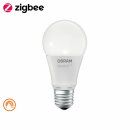 Osram Smart+ LED Leuchtmittel Birnenform A60 8,5W = 60W E27 matt 810lm warmweiß 2700K dimmbar ZigBee