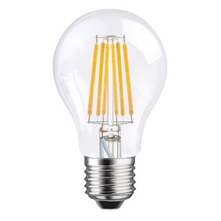 LED Filament Leuchtmittel Birne A60 8W = 75W E27 klar 1055lm Tageslicht 6500K kaltweiß