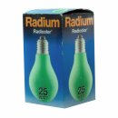 Radium Glühbirne 25W E27 Grün Radicolor 25 Watt...