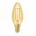 Osram LED Filament Vintage 1906 Kerze 1,5W = 12W E14 klar Gold 120lm extra warmweiß 2400K