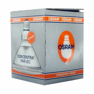 Osram Concentra Pressglas Reflektor PAR38-EC 80W E27 Spot 12° dimmbar