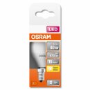 Osram LED Star Classic Leuchtmittel Tropfen P45 5,5W = 40W E14 matt 470lm warmweiß 2700K 200°