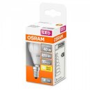 Osram LED Star Classic Leuchtmittel Tropfen P45 5,5W = 40W E14 matt 470lm warmweiß 2700K 200°