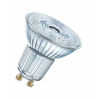 Osram LED Star PAR16 Glas Reflektor 4,3W = 40W GU10 350lm warmweiß 2700K flood 36°