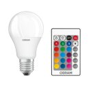 Osram LED Star RGBW Remote Classic A60 9W = 60W E27 matt...