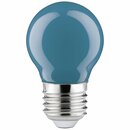 Paulmann LED Leuchtmittel Tropfen 0,6W E27 23lm farbig Blau