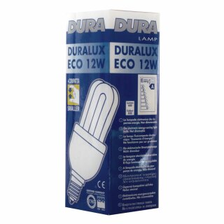 Dura Energiesparlampe Röhrenform 12W/830 E14 600lm warmweiß 3000K 230V