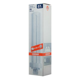 Osram Kompaktleuchtstofflampe Dulux T/E 57W/840 GX24q-5 4P 4300lm Neutralweiß 4000K