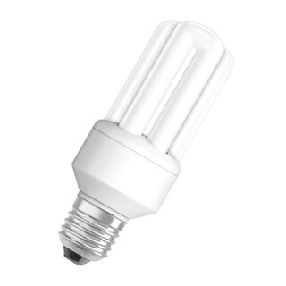 Radium Energiesparlampe Röhrenform 11W = 60W E27 550lm Tageslicht 6500K kaltweiß