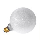 Merkur Glühbirne G120 Globe 40W E27 Eiskristall klar 40 Watt Glühlampe warmweiß dimmbar
